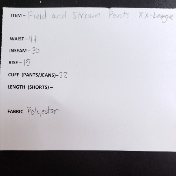 Field & Stream Lined Hunting Pants Men's Size XX-Large Realtree Hardwood Camoufl - Picture 6 of 7